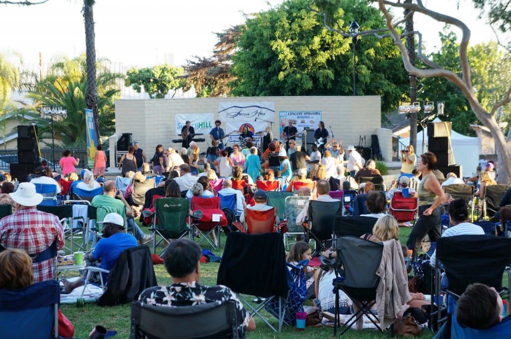 Signal Hill Concerts in the Park Sponsors Recognition Night.